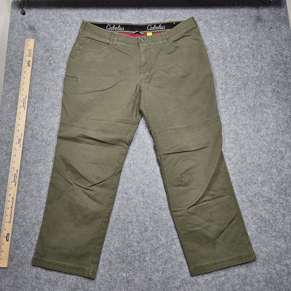 Cabela's Hunting Fleece Lined Jeans Men's ‎ 40" x  30"  Relaxed Fit